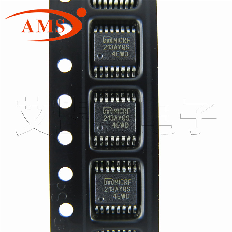 MICRF213AYQS SSOP-16贴片 射频接收器芯片 MICREL/麦瑞 MICRF213