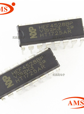 HEF4528BP HEF4528 直插DIP16 逻辑-多频振荡器芯片 全新正品现货