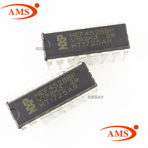 HEF4528BP HEF4528 直插DIP16 逻辑-多频振荡器芯片 全新正品现货