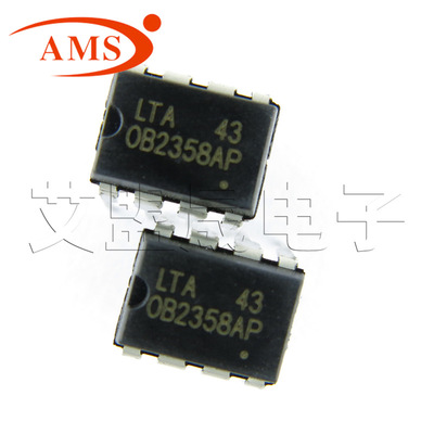 OB2358AP DIP-8直插 PWM功率开关电源管理芯片 OB/ 昂宝  OB2358