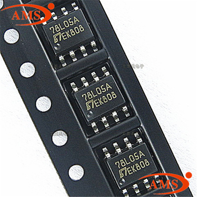 L78L05ACD13TR 78L05A SOP-8贴片 正电压调节器IC芯片 ST/意法