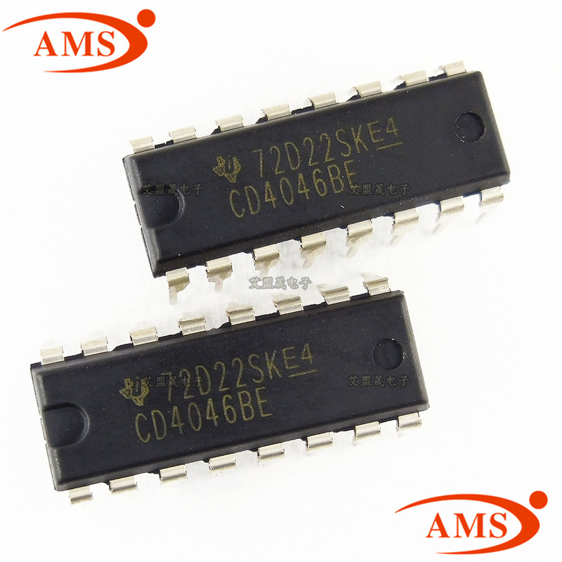 CD4046BE CD4046B 直插DIP-16 逻辑芯片CMOS锁相环 全新现货