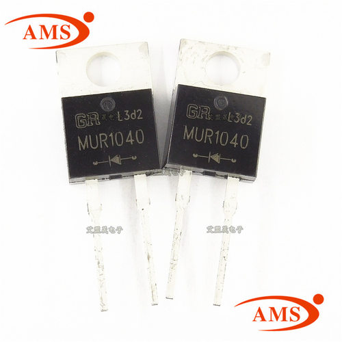 MUR1040CT MUR1040 TO-220-2 10A/400V超快恢复二极管 全新正品