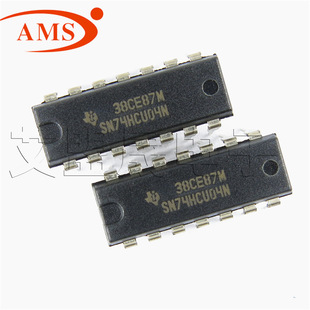 SN74HCU04N DIP-14直插 栅极/逆变器芯片 TI/德州仪器 SN74HCU04