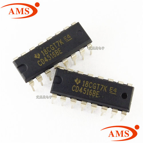 CD4516BE CD4516 直插DIP-16 二进制计数器 逻辑IC芯片 全新现货