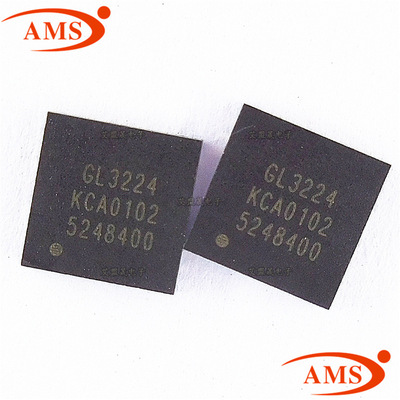 GL3224 QFN32 USB 3.0双/单LUN存储卡控制器 GENESYS/创惟 GL3224