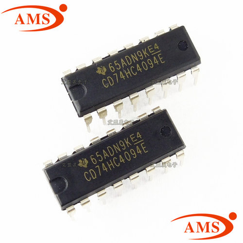 CD74HC4094E 74HC4094E 直插DIP-16 逻辑8级移位存储器 全新现货