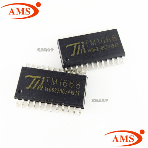 TM1668 TM1668 SOP24贴片 电磁炉LED驱动IC芯片 TM/天微全新现货
