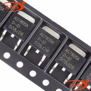 AS7805ADTR-E1 AS7805A TO252-3 稳压器芯片 1A 5V 全新现货