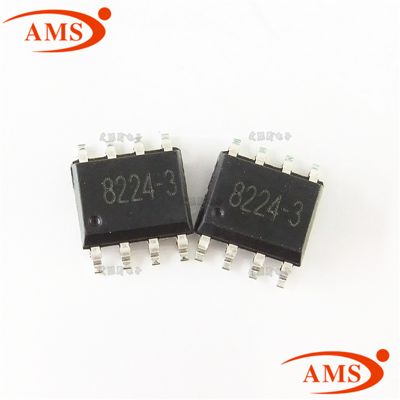 CT8224-3 丝印:8224-3 SOP8 3键触摸开关芯片 CT/菉华 全新现货