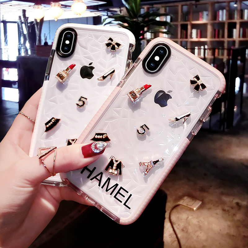 Å®¿î͸Ã÷¹è½ºÆ»¹û7plusÊÖ»ú¿ÇпîiphoneXСÏã·çÅäÊÎ7°×ɫӢÂ×iphone7³±ÅÆÈí¿Çiphone8ÏÉÅ®¿îXÈ«°ü±ß·Àˤ·ÛÉ«