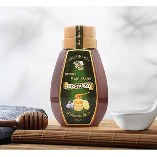 正品清仓泰利祺泰国原装进口野花/龙眼花蜂蜜5年质保一斤装