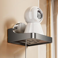 Suction cup monitor installation bracket, living room indoor household wall-mounted camera storage bracket without drilling thumbnail 8