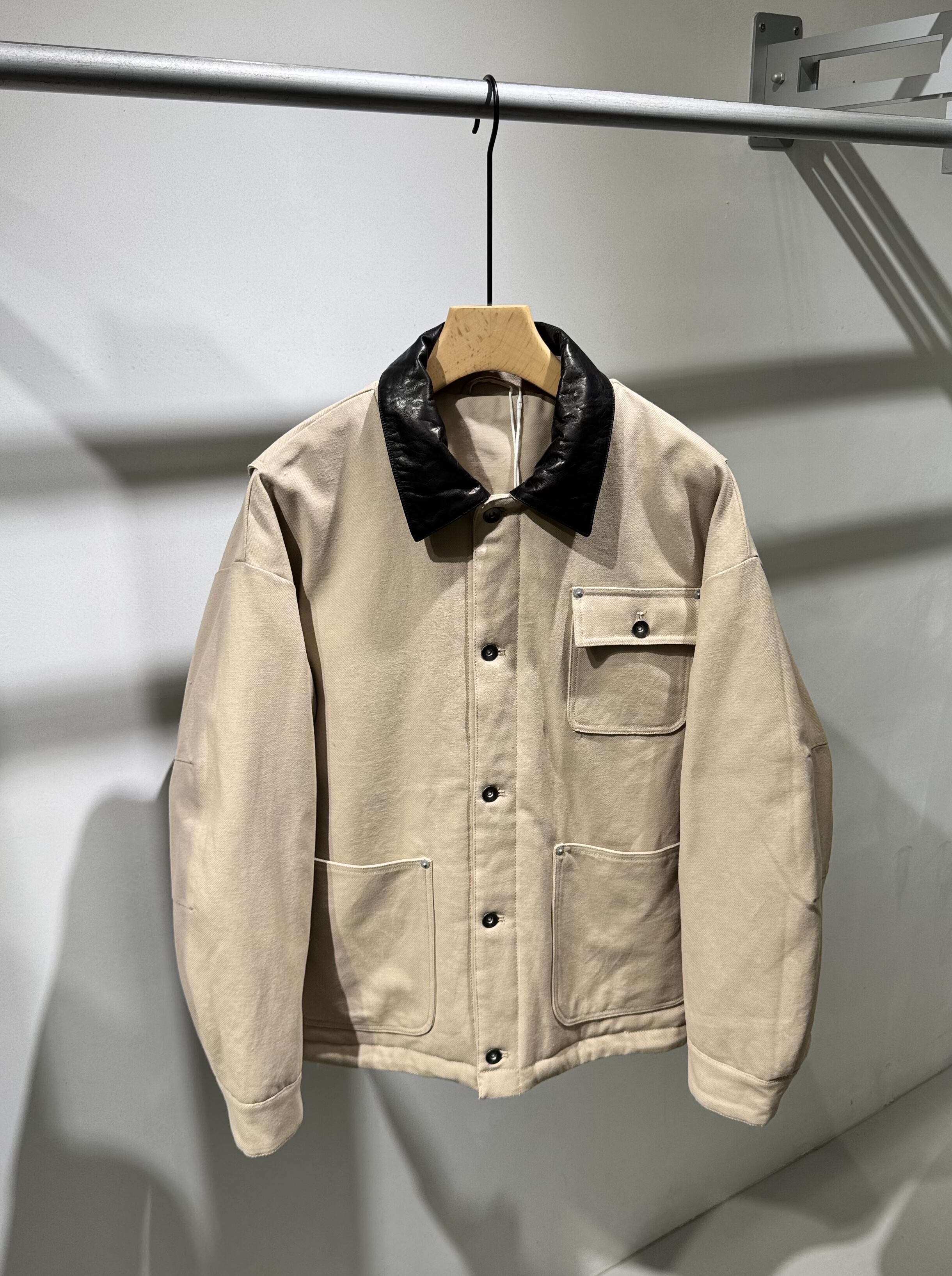 冬季新款男士90白鹅绒翻领羽绒服日系潮流工装加厚保暖羽绒外套潮