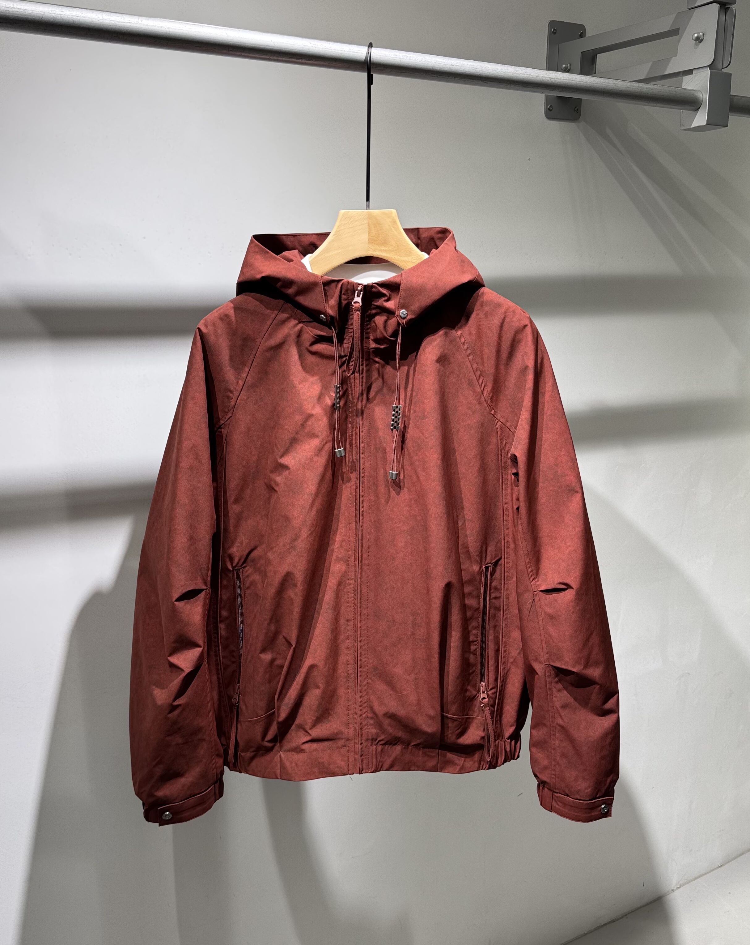 春季新款男士结构设计连帽夹克外套美式扎染宽松百搭休闲上衣潮,男装,夹克,淘宝优惠券,粉丝福利购,淘宝优惠卷