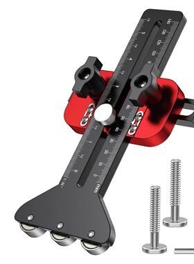 Thin Crack Table Saw Jig Guide 3 Pulleys Limiters for