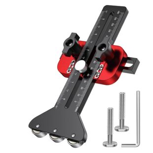 Thin Crack Table Saw Jig Guide 3 Pulleys Limiters for