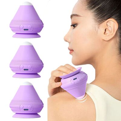 Electric Vibrating Massage Ball with Suction Cup Muscle