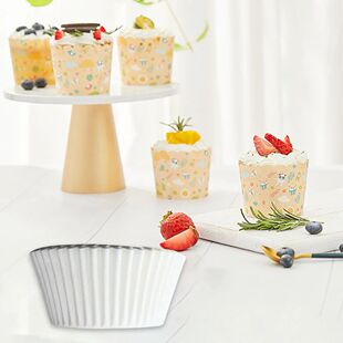 100 Counts Mini Cupcake Liners Greaseproof Muffin Liners