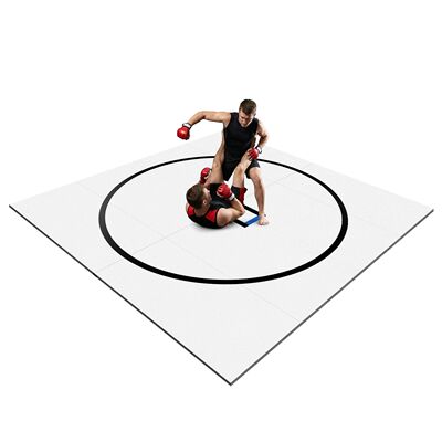 10x10ft Roll-Up Design Wrestling Mat Portable