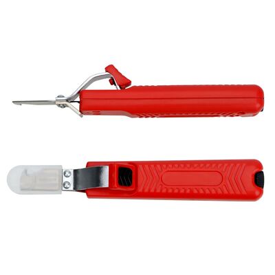 NICEYARD Wire Stripper Knife 8-28mm PVC Cable Rubber Handle