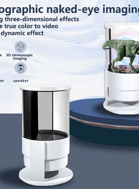 3D Hologram Fan with WiFi APP Speaker 1080X160 Resolution