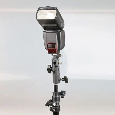 Swivel Light Stand Bracket E Type Hot Shoe Speedlite