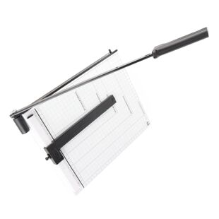 Manual Paper Cutter Steel Trimmer Desktop A4 Photos Paper