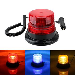 DC 12V-80V Police Lights Car LED Strobe Flashing Light