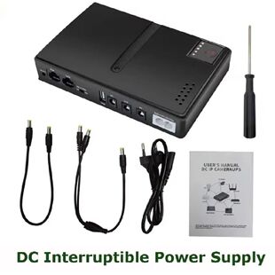 laceable Battery Backup 5v 9v 12v 220V for Router Wifi Modem