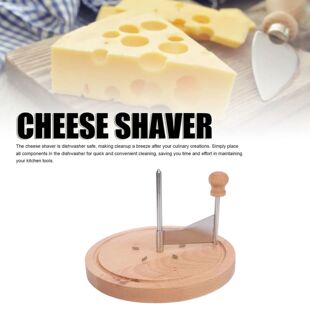 ood and 304 Stainless Steel Spiral Cheese Curler for Parties