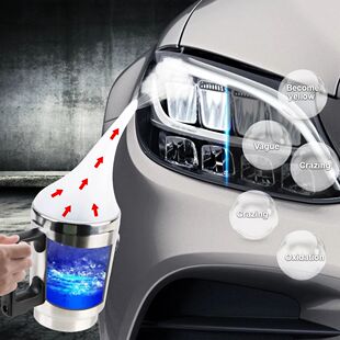 Car Headlights Polishing Tools 100ml Fluid Atomizer Cup