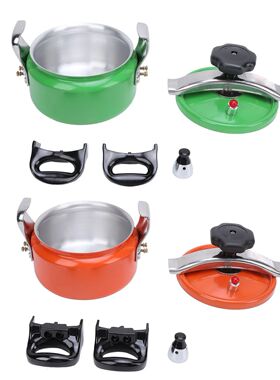3L Double Bottom Pressure Cooker Canner Aluminum Alloy