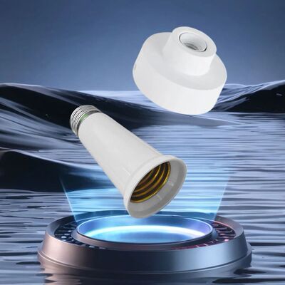 2Pcs E27 To E27 Extender E26/E27 Light Base Socket