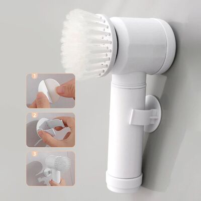 Electric Cleaning Brush for Kitchen & Bathroom – Cordless