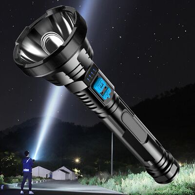 LED Flashlight Searchlight Multifunctional Waterproof