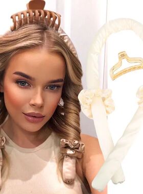 Foam No Heat Sleeping Curling Iron Hairdressing Big Wave