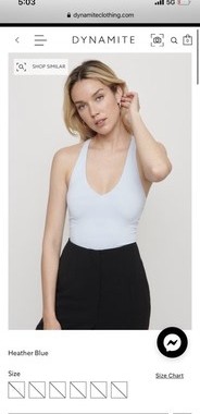 DYNAMITE夏季新款 欧美风 深V露美背性感背心吊带亲肤裸感连体衣