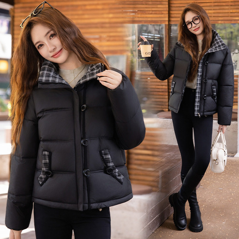 小香风短款棉服女2025冬季新款时髦洋气棉袄保暖百搭显瘦棉衣外套,女装/女士精品,棉衣/棉服,淘宝优惠券,粉丝福利购,淘宝优惠卷