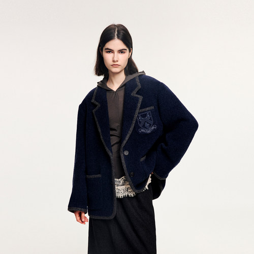 UOOYAA/乌丫毛呢学院西装