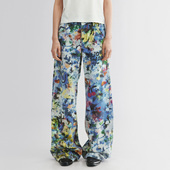 UOOYAA 「更自由」油画涂鸦牛仔裤 乌丫2025秋季 新款