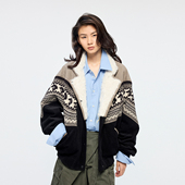 新款 UOOYAA 乌丫2026春季 「奇幻嘉年华」马年限定费尔岛棉夹克