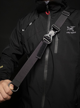 重力释放肩带FIDLOCK侧滑磁吸快拆扣机能DIY单肩背带HMS 滑动肩带