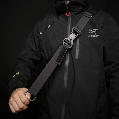 重力释放肩带机能DIY单肩背带