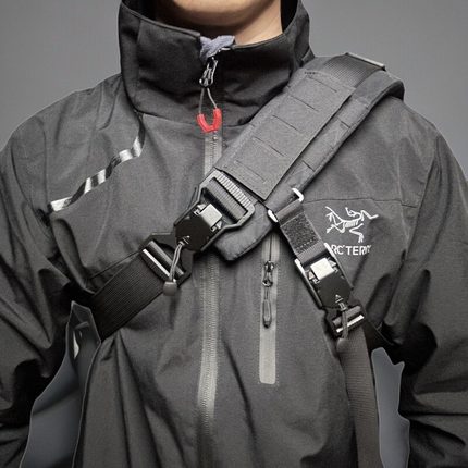 五弟装备 电索混沌肩垫肩带透气防滑通用背带垫肩减压MOLLE辅助带