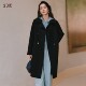 23区日系秋冬季 通勤宽松羊毛羊绒混纺中长大衣毛呢外套商场同款