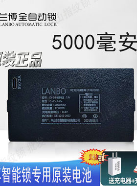 兰博指纹锁各种型号原装正品电池