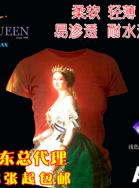 热转印烫画耗材新款TransMax皇冠diy广告T恤衣服装花女王浅色纸A3
