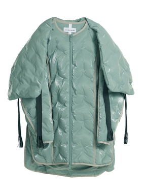 A·A·Spectrum光谱 BLANKERS JACKET 可脱卸围巾领长款羽绒服