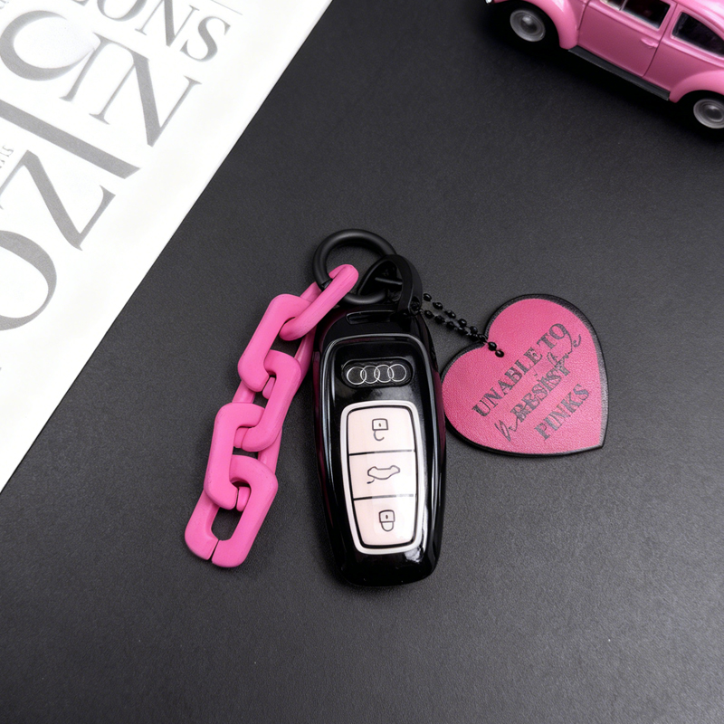 奥迪a6l钥匙套q5l/a4l/a3/q3/a5l/q5/q2l高级a7l女款q7专用a8汽车